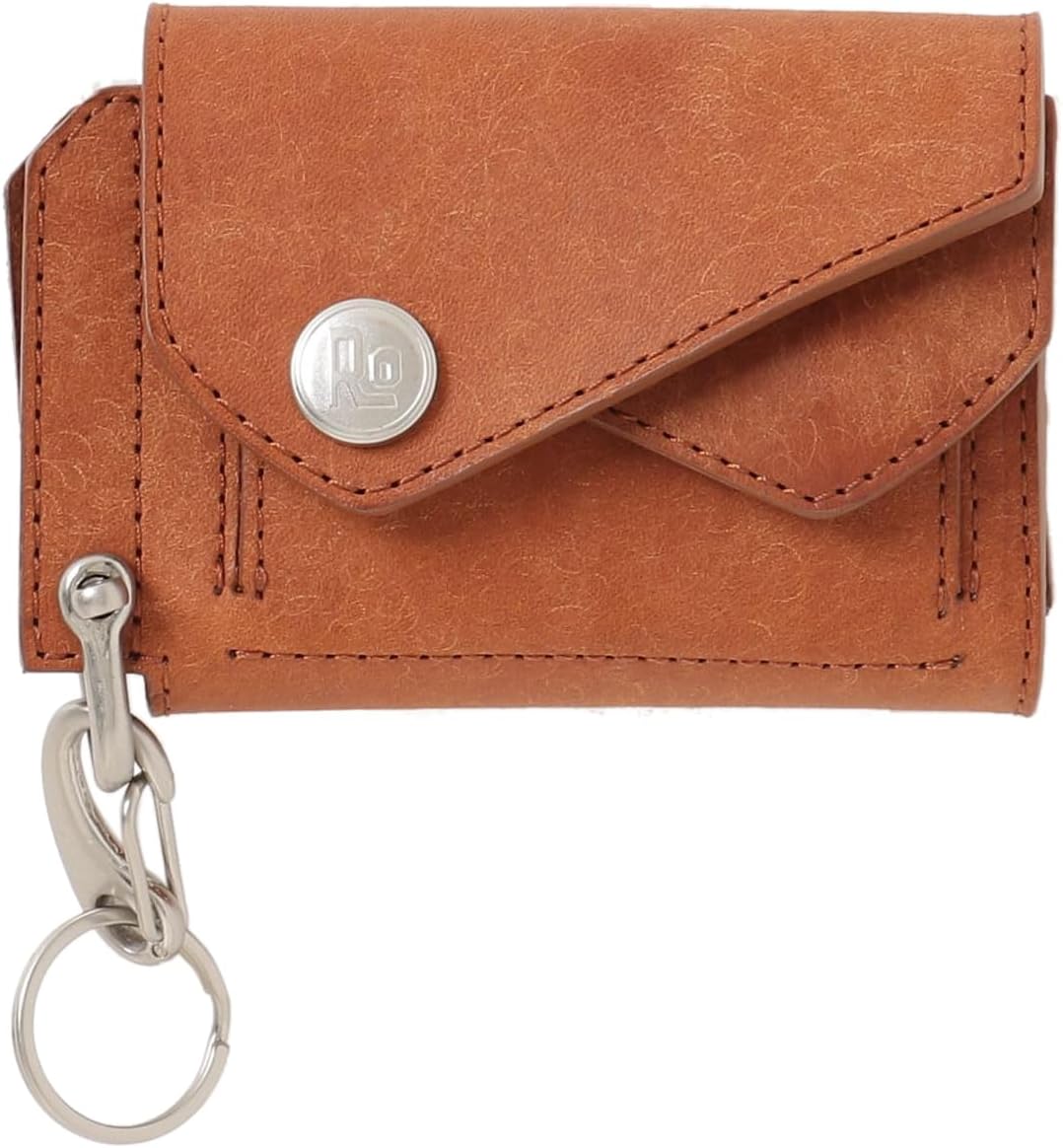 NHK どーもくん 天然皮革 栃木レザー リール付きパスケース リール